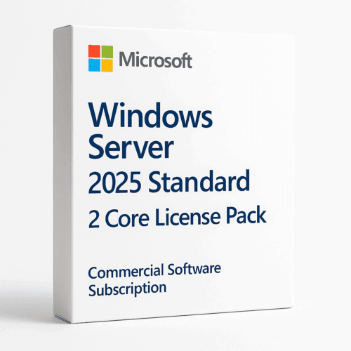 Windows Server: Licencia Comercial 2025 para 2 Núcleos - Consíguelo ...